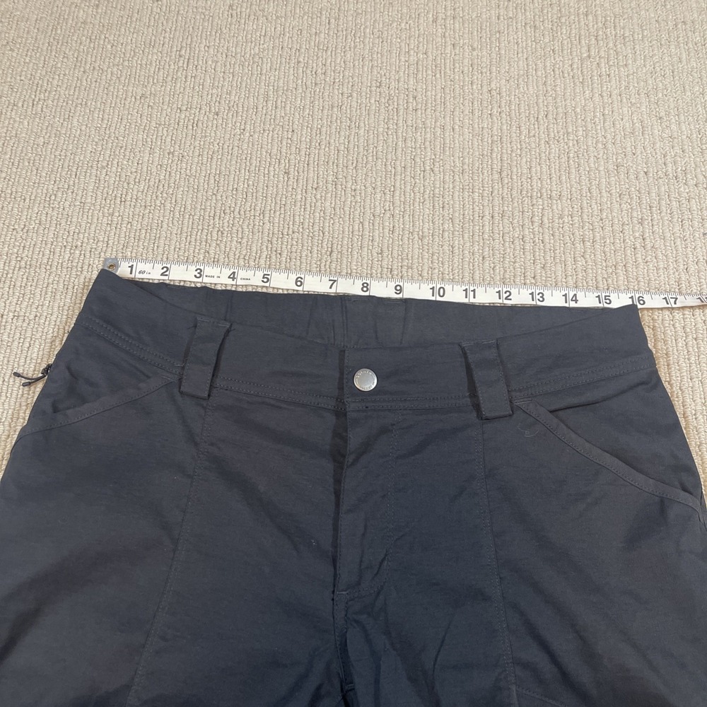 Duluth Trading Co Women's 10x31 Dry on the Fly Pants Hiking Black - Picture 3 of 5
